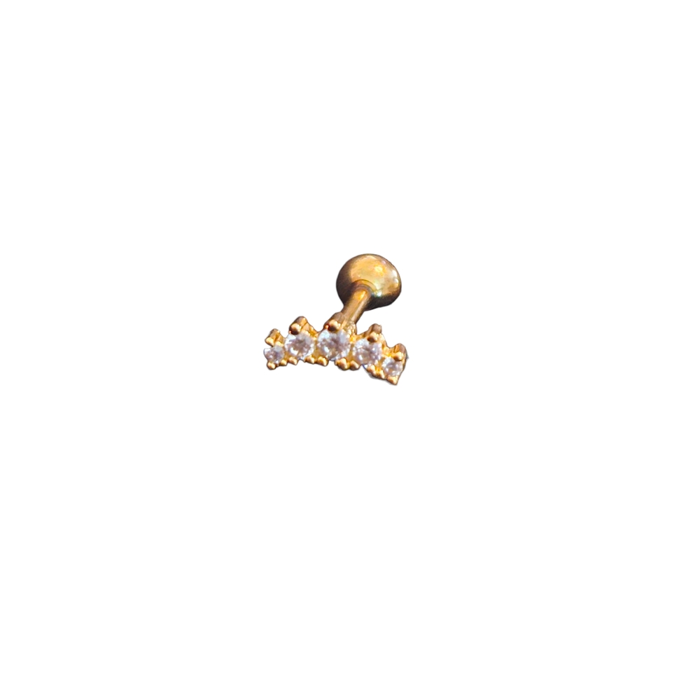 NWT - 18k Gold Cartilage Earring